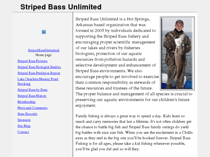 www.stripedbassunlimited.com