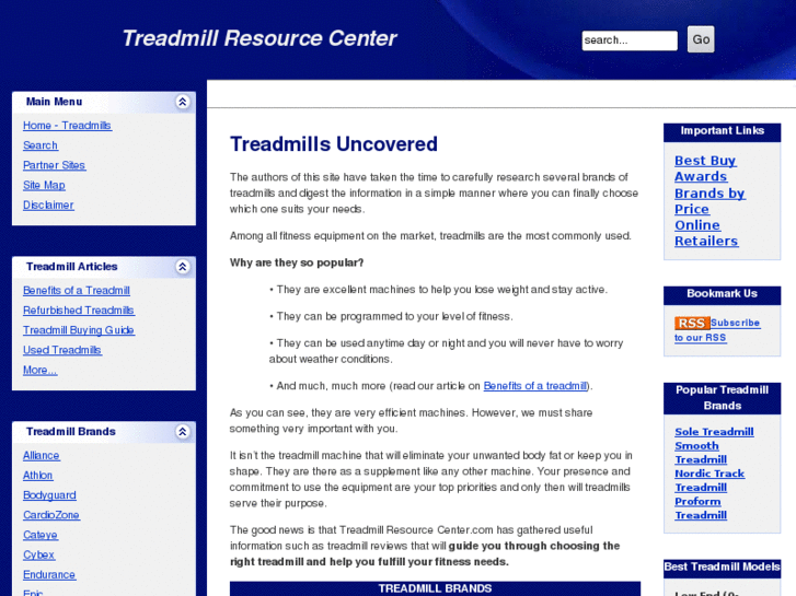 www.treadmill-resource-center.com