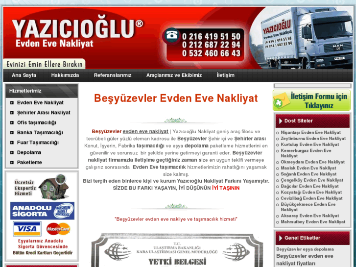 www.besyuzevlerevdenevenakliyat.net