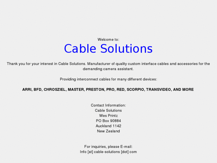 www.cable-solutions.com