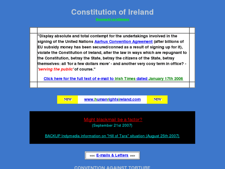 www.constitutionofireland.com