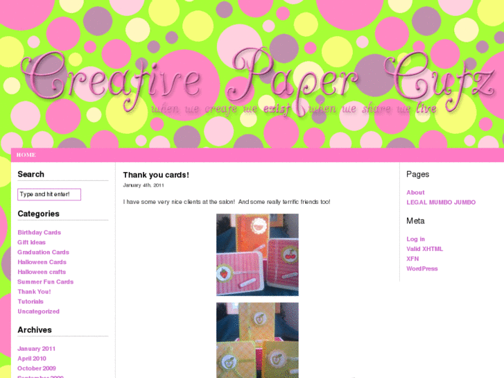 www.creativepapercutz.com