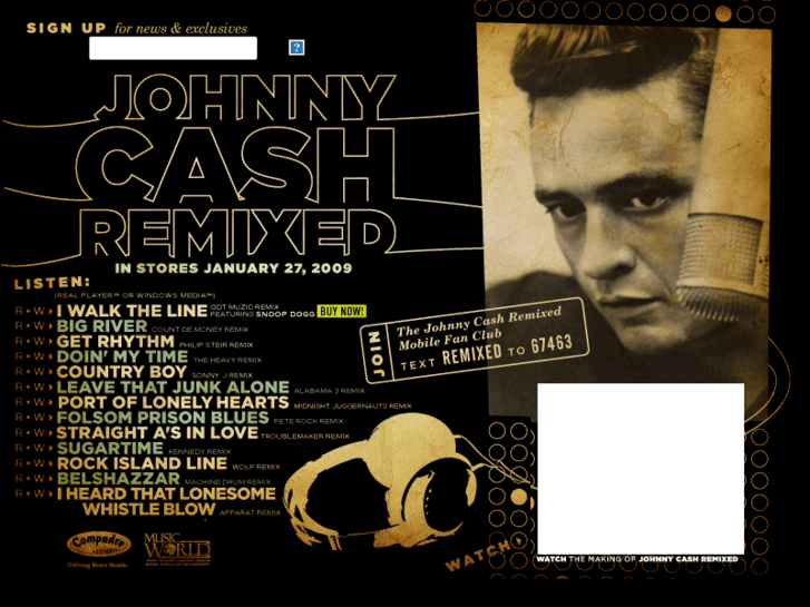 www.johnnycashremixed.com