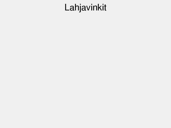 www.lahjavinkit.com