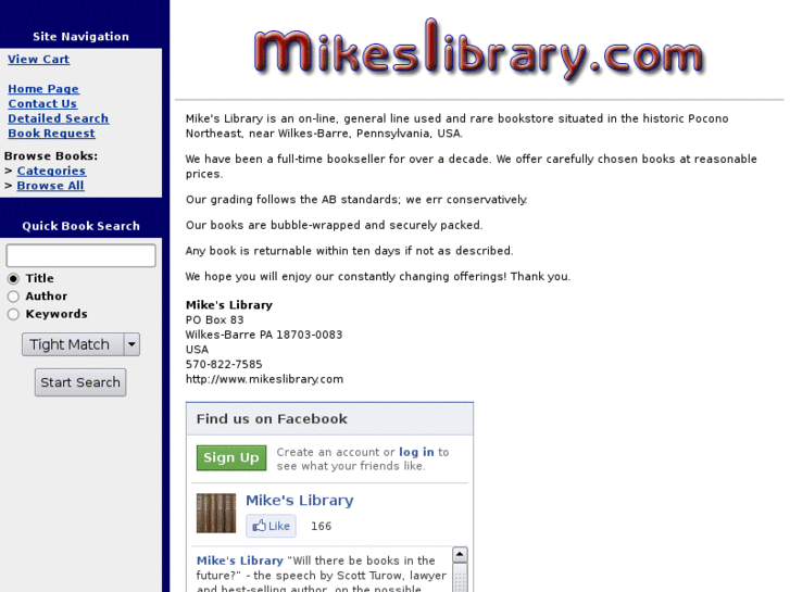 www.mikeslibrary.com