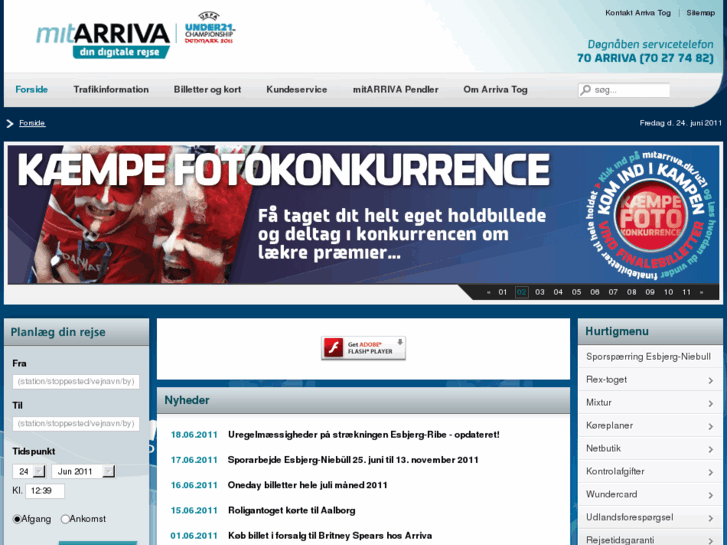 www.mitarriva.dk