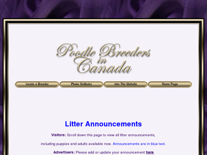 www.poodlebreedersincanada.com