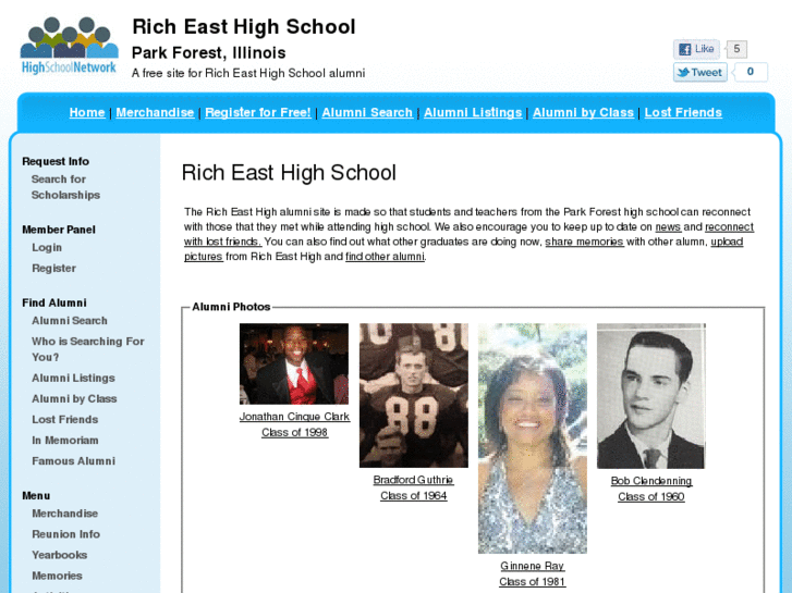 www.richeasthighschoolalumni.com