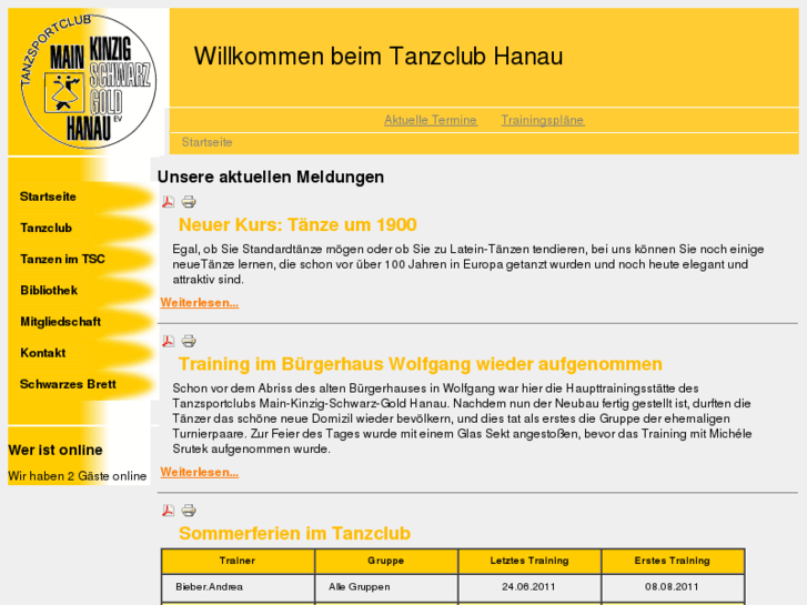 www.tanzclub-hanau.de