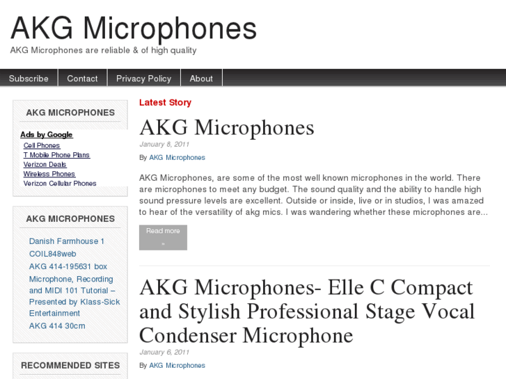 www.akgmicrophones.net