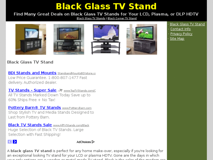 www.blackglasstvstand.net