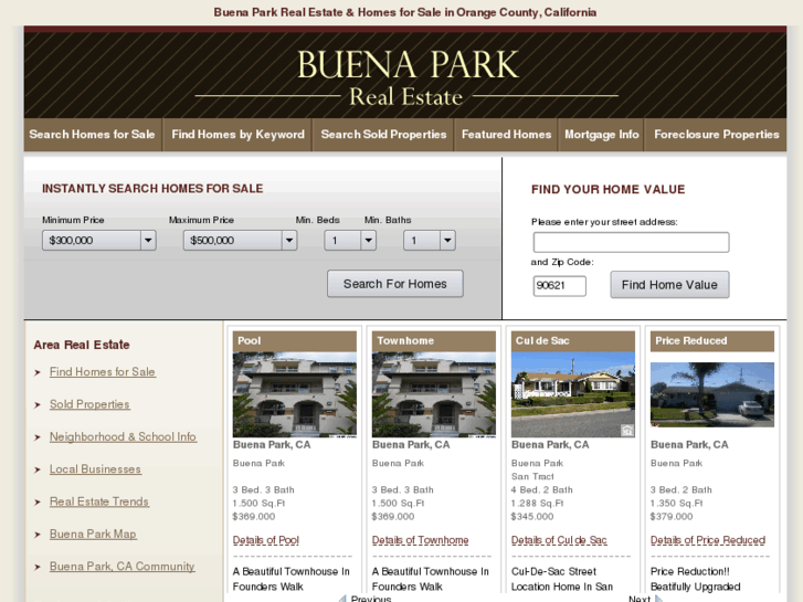 www.buenapark-realestate.com