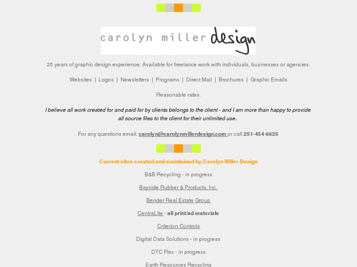 www.carolynmillerdesign.com