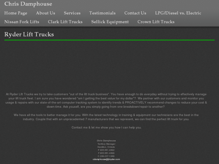 www.chrisdamphouse.com
