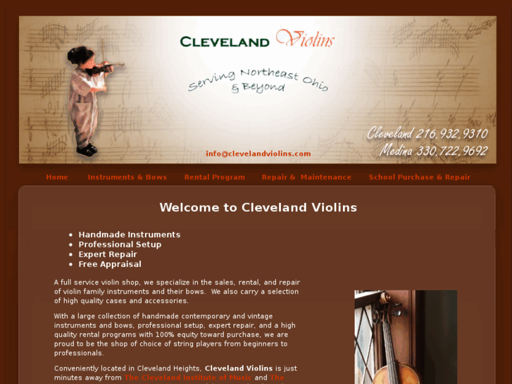 www.clevelandviolins.com