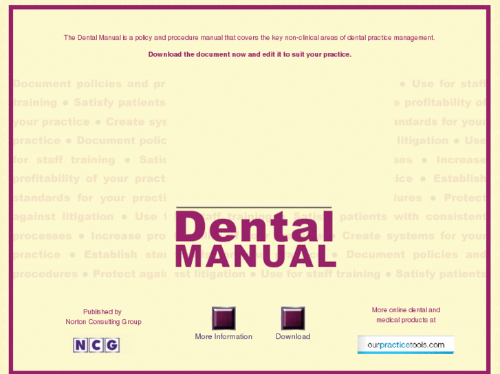 www.dentalmanual.com