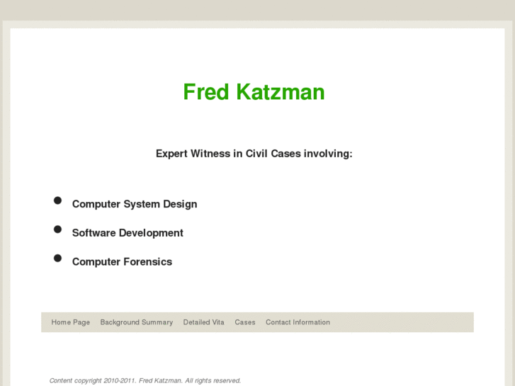 www.fredkatzman.com