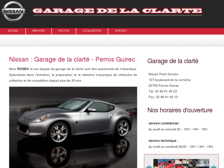 www.garagedelaclarte.fr