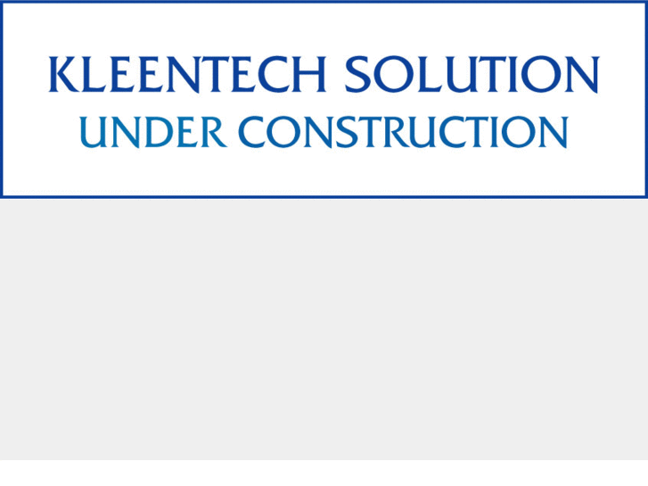 www.kleentechsolution.net