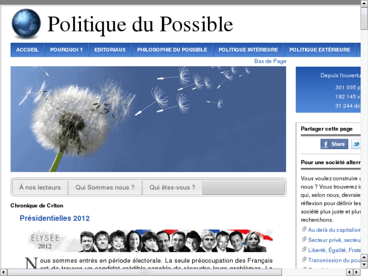 www.politiquedupossible.info
