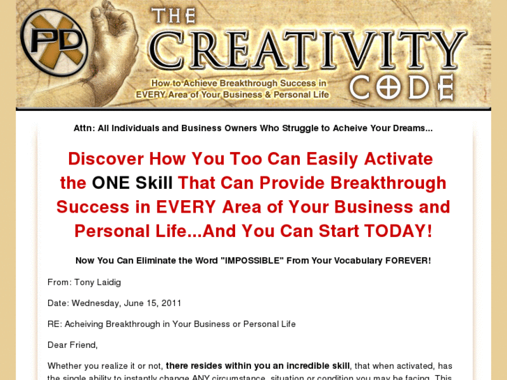 www.creativitycodeteleseminar.com