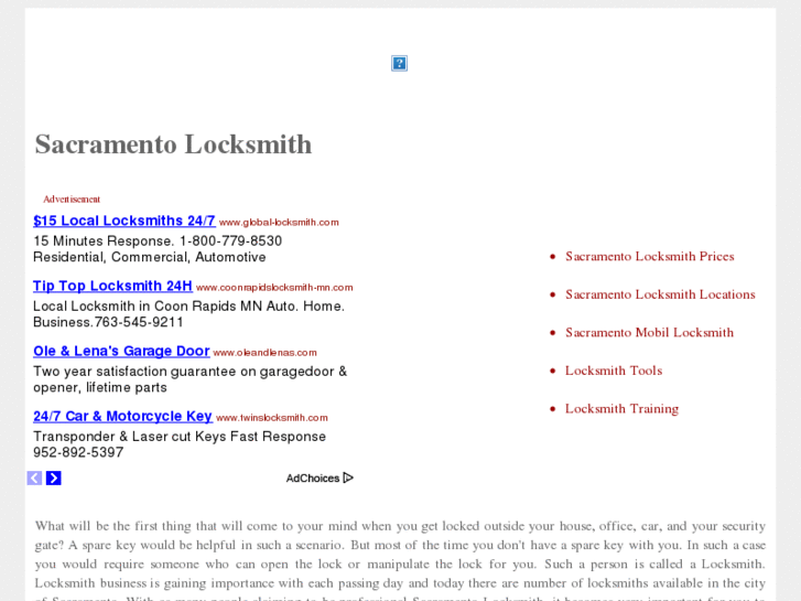 www.locksmith-sacramento.net