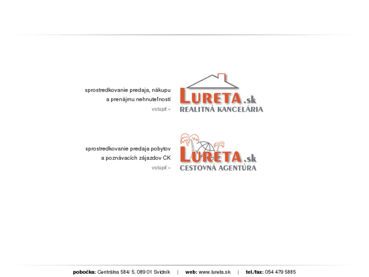 www.lureta.sk