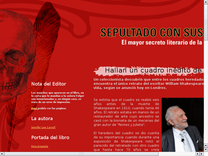 www.sepultadoconsushuesos.com