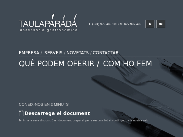 www.taulaparada.com