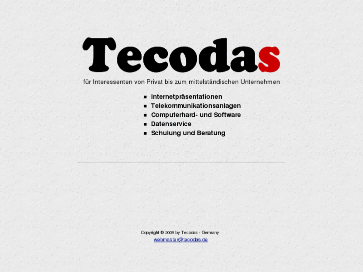 www.tecodas.de