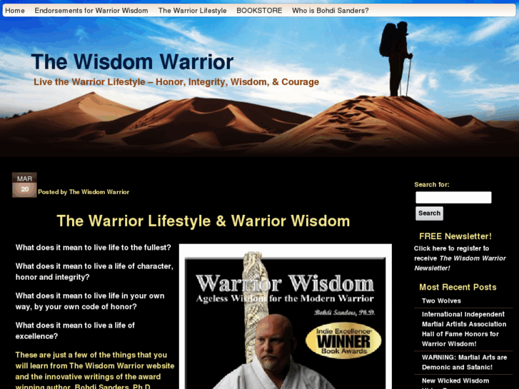 www.thewisdomwarrior.com