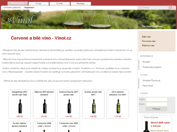 www.vinol.cz