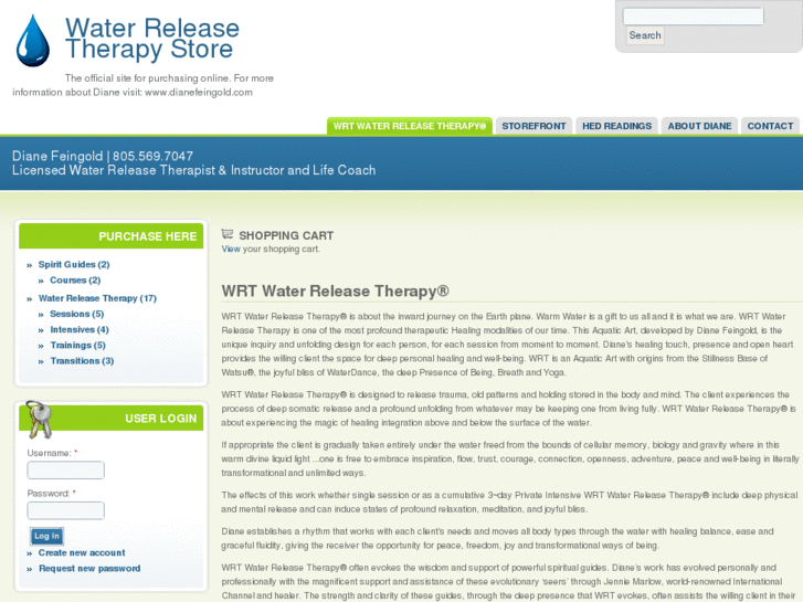 www.waterreleasetherapy.com