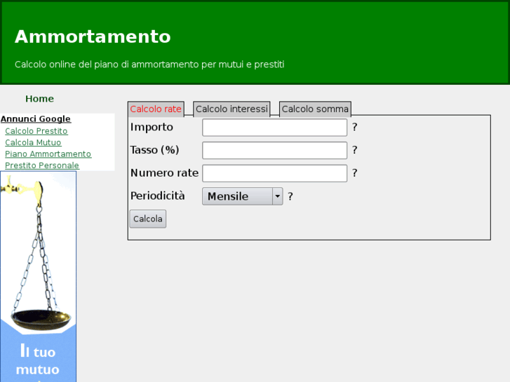 www.ammortamento.com