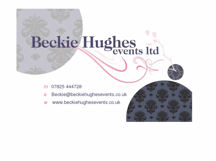 www.beckiehughesevents.com