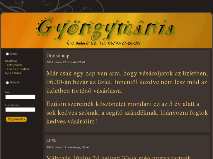 www.gyongymania.hu