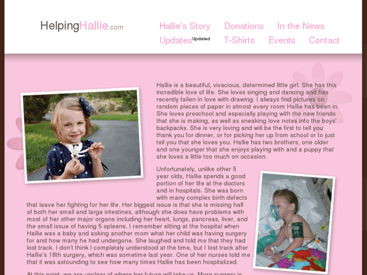 www.helpinghallie.com