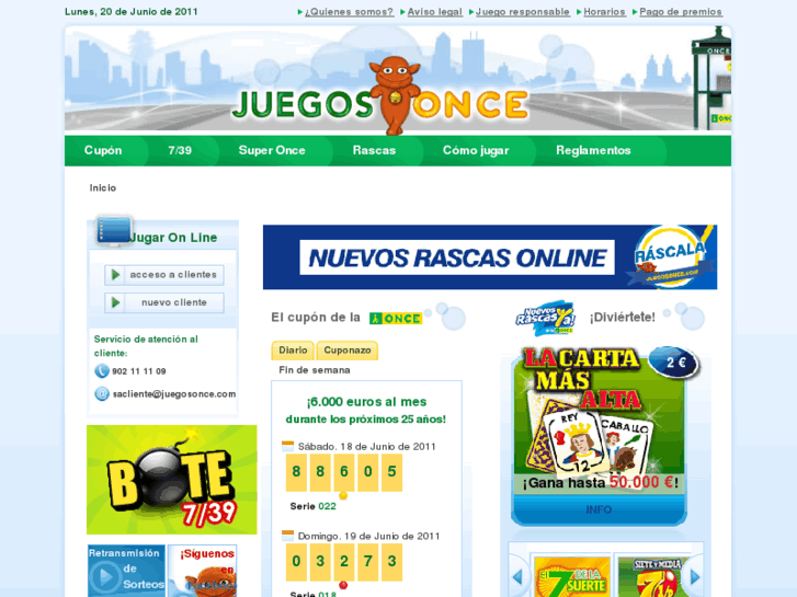 www.juegosonce.es