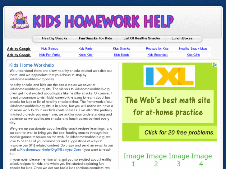 www.kidshomeworkhelp.org
