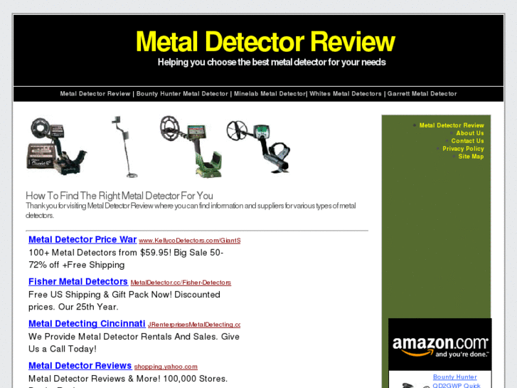 www.metaldetectorreview.org