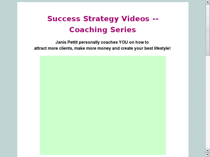 www.successstrategyvideos.com