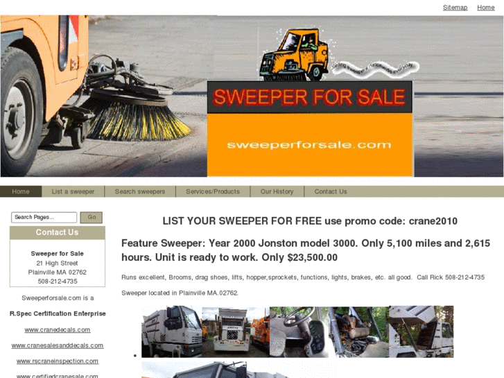 www.sweeperforsale.com