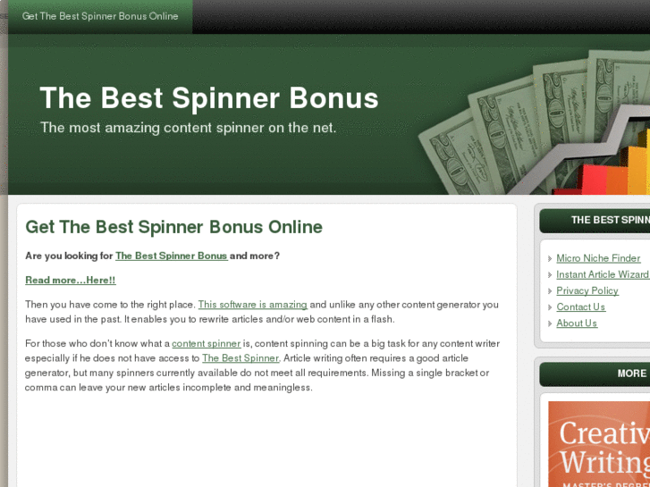 www.thebestspinnerbonus.com