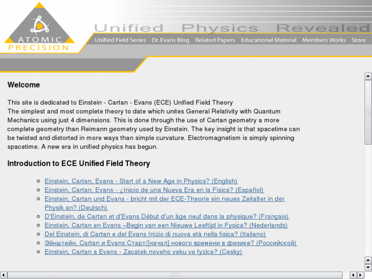 www.unifiedfieldtheory.info