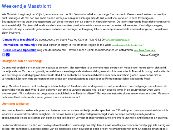 www.weekendje-maastricht.com