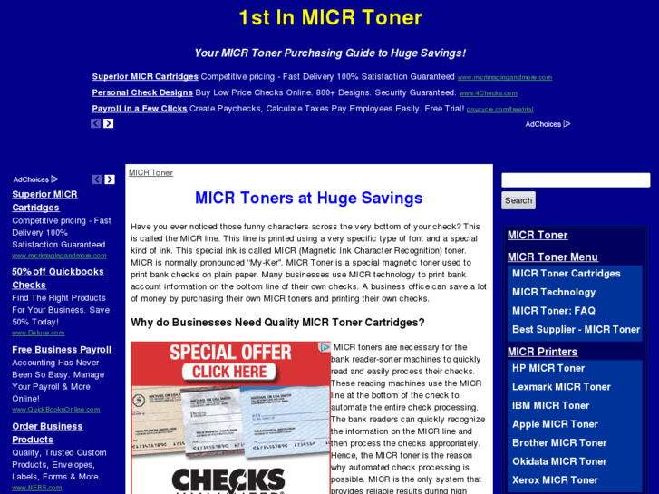 www.1st-in-micr-toner.com