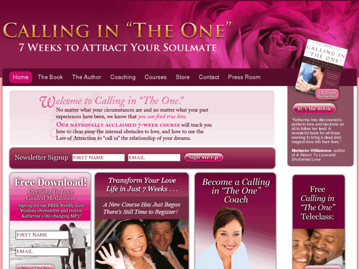 www.callingintheone.com