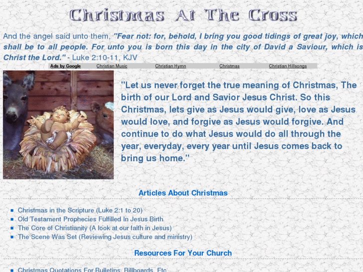 www.christmasatthecross.info