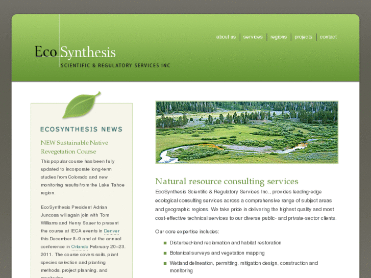 www.ecosynthesis.net