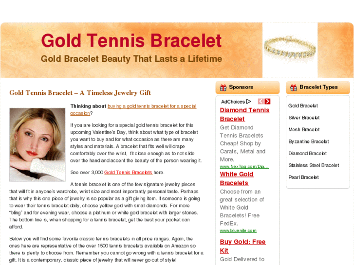 www.goldtennisbracelet.net